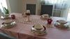 Снимка на Комплект Покривка за маса с лента Цветя- различни размери