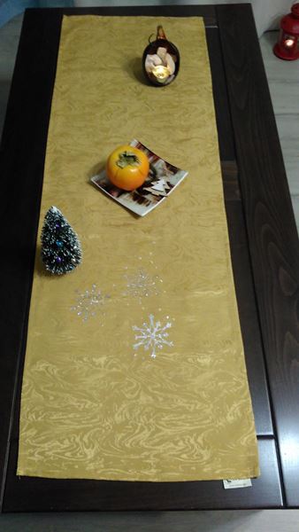 Снимка на Коледна декоративна лента за маса - 35/110см