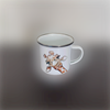 Снимка на Емайлирана чаша ( метално канче) "Любопитко"